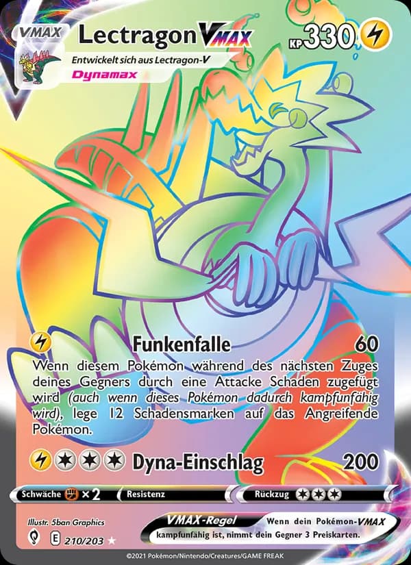 Lectragon VMAX card in German