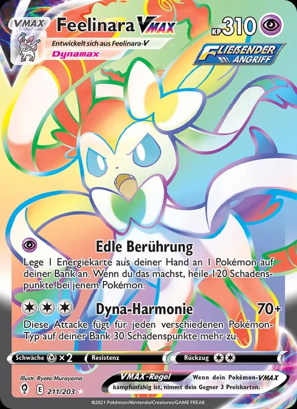 Feelinara VMAX card in German