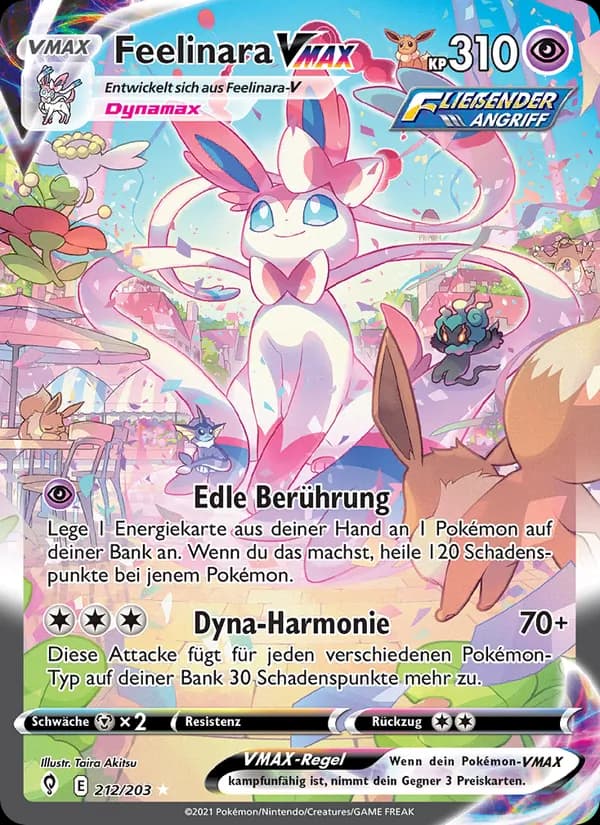 Feelinara VMAX card in German