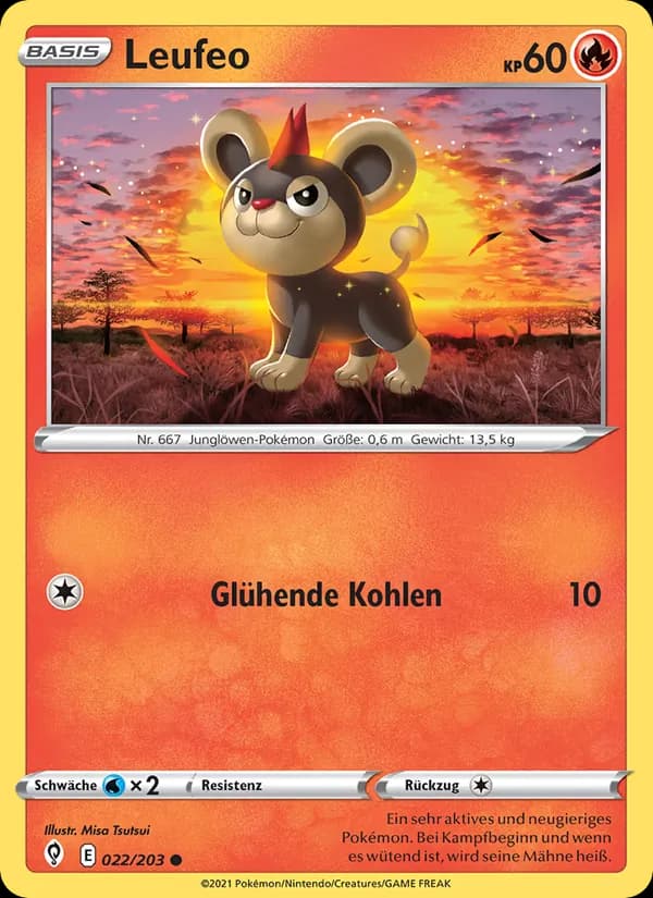 Leufeo card in German