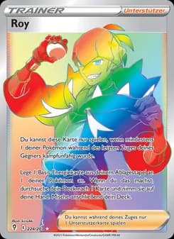 Roy card in German