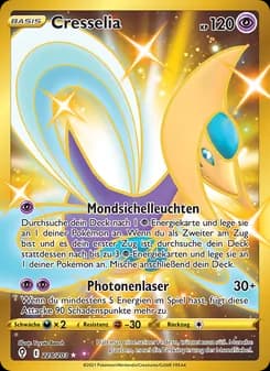 Cresselia card in German