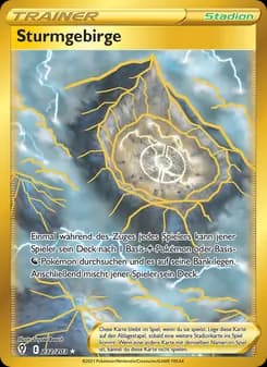 Sturmgebirge card in German