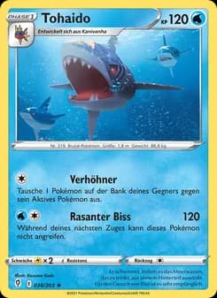 Tohaido card in German