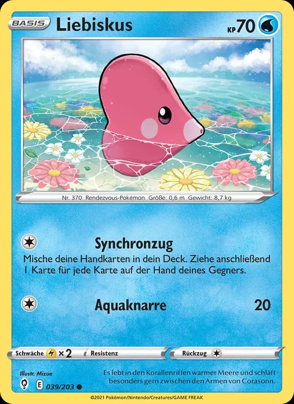 Liebiskus card in German