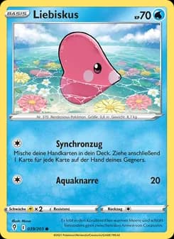 Liebiskus card in German