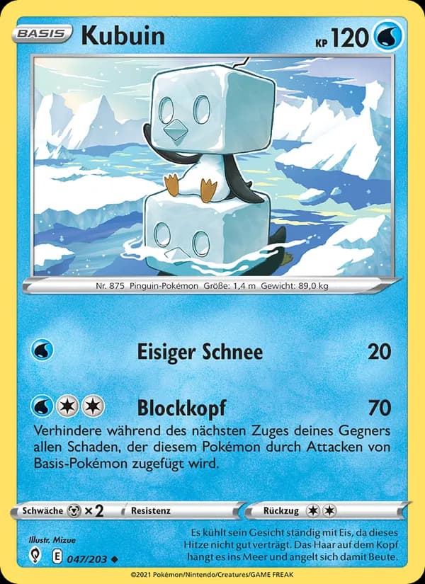 Kubuin card in German