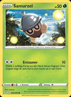 Samurzel card in German