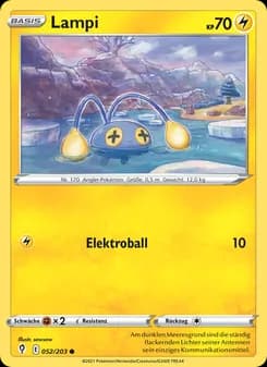 Lampi card in German