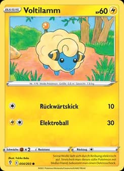 Voltilamm card in German