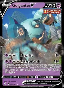 Golgantes V card in German