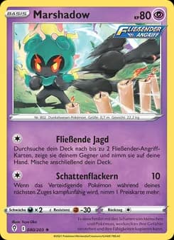 Marshadow card in German