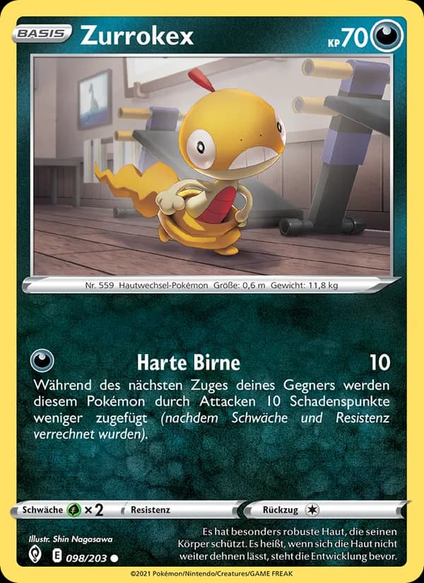 Zurrokex card in German