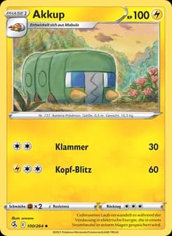 Akkup card in German