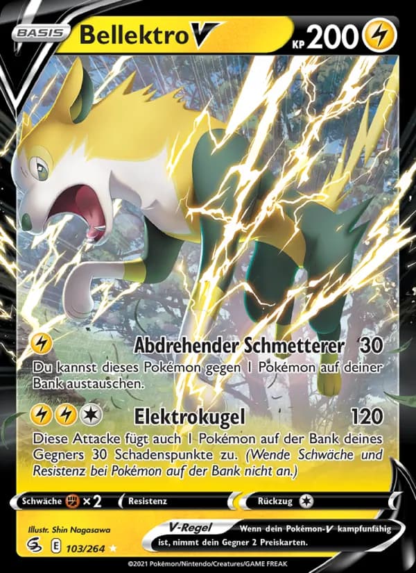 Bellektro V card in German