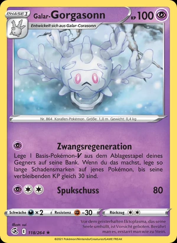 Galar-Gorgasonn card in German