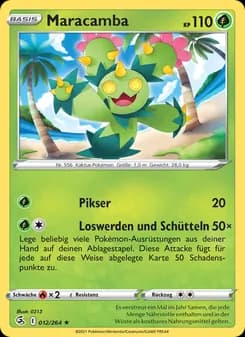 Maracamba card in German