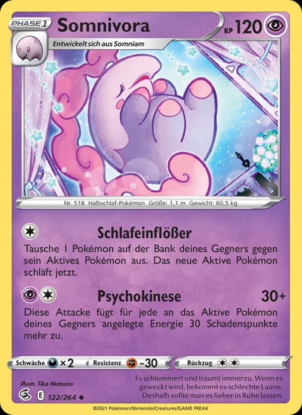 Somnivora card in German