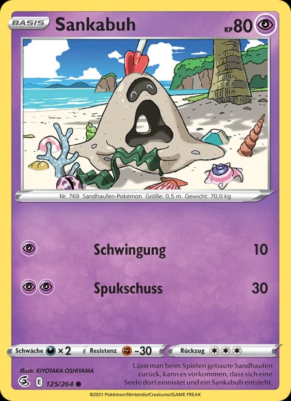 Sankabuh card in German