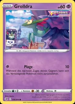 Grolldra card in German