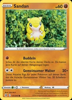 Sandan card in German