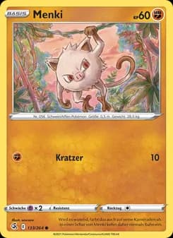 Menki card in German