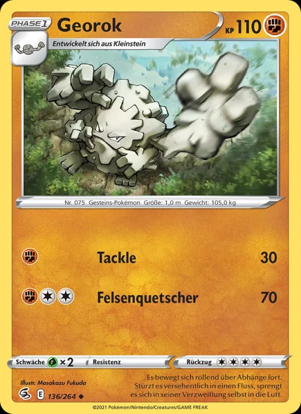 Georok card in German
