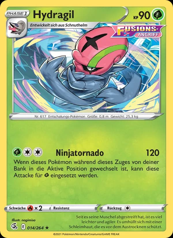 Hydragil card in German