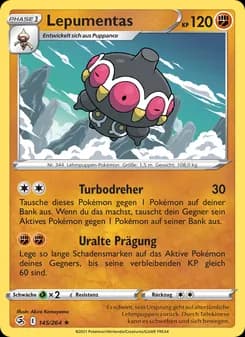 Lepumentas card in German