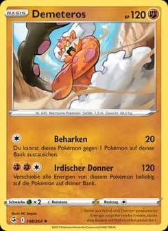 Demeteros card in German