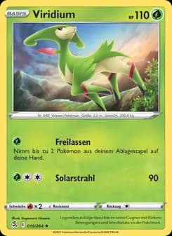 Viridium card in German