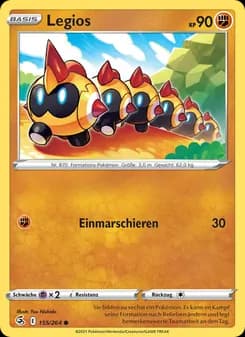 Legios card in German