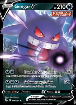 Gengar V card in German