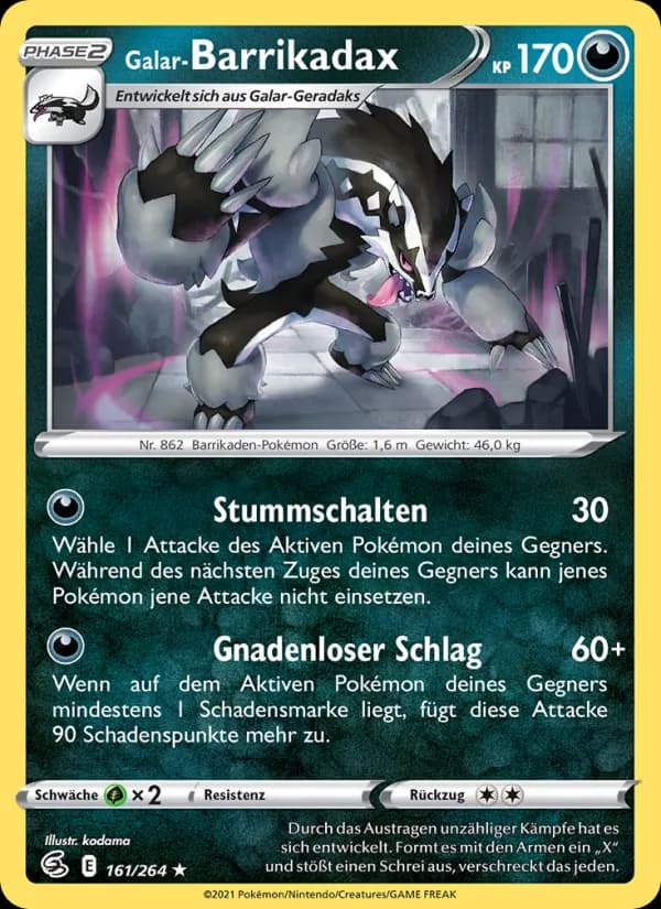 Galar-Barrikadax card in German