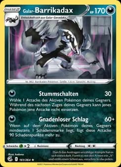 Galar-Barrikadax card in German
