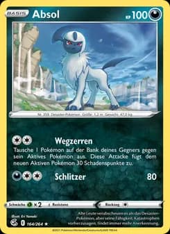 Absol card in German