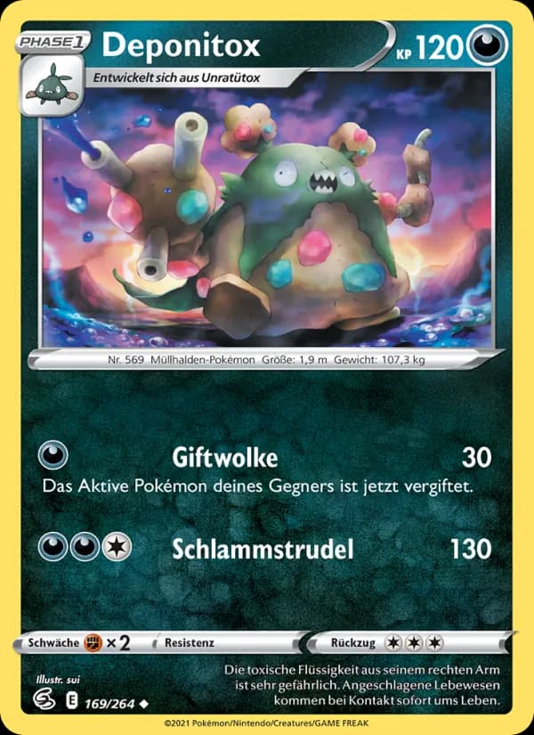 Deponitox card in German