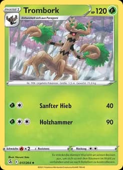 Trombork card in German