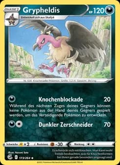Grypheldis card in German