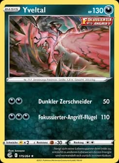 Yveltal card in German