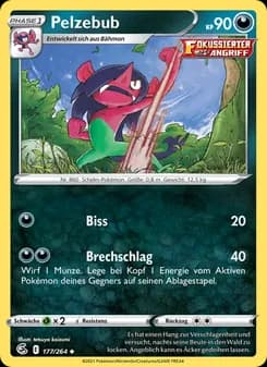 Pelzebub card in German