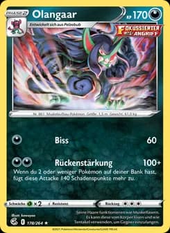 Olangaar card in German