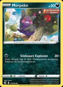 Morpeko card in German