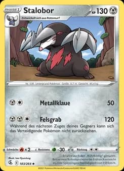 Stalobor card in German