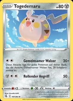 Togedemaru card in German