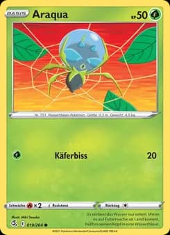 Araqua card in German