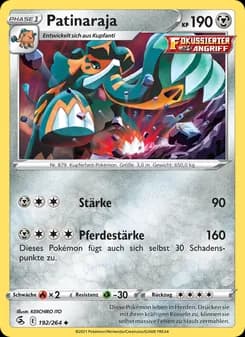 Patinaraja card in German
