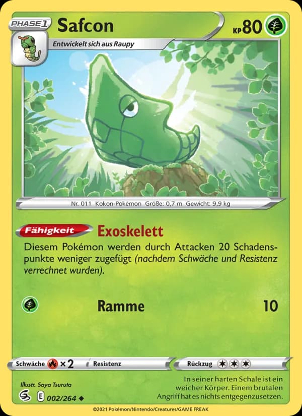 Safcon card in German