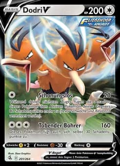 Dodri V card in German