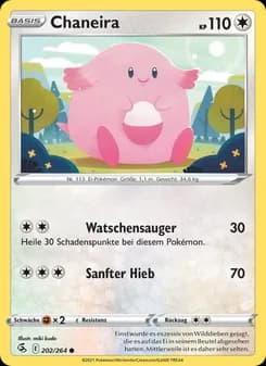Chaneira card in German
